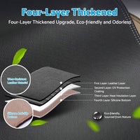 Non-Slip Microfiber Leather Dashboard Cover Suitable For Isuzu MU-X MUX 2022 On