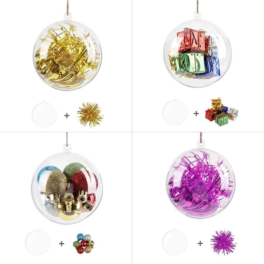 {{ 10pcs 8cm 10cm Christmas Balls Xmas Tree Ornament Decoration Plastic Bubbles AU }} - Buy Car Parts Online at {{ Kaka Auto Parts }}.