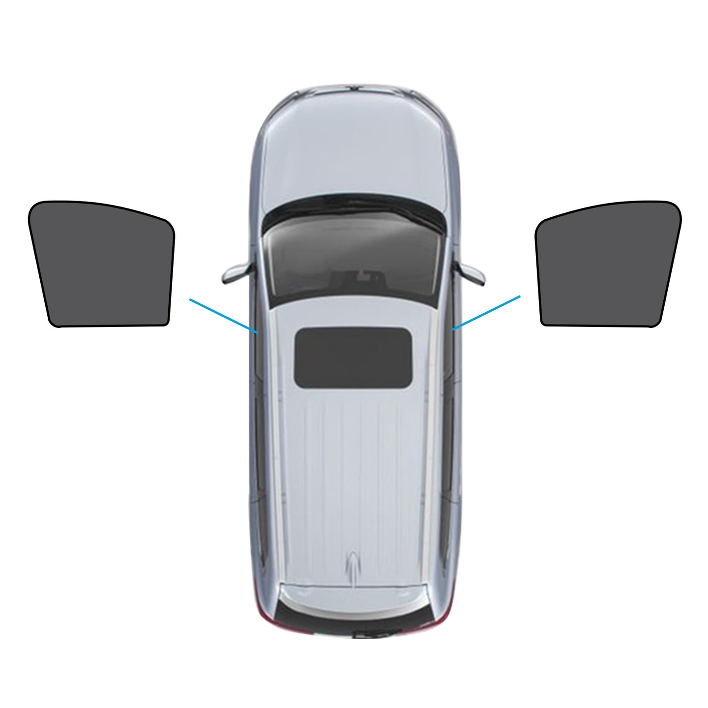 {{ Car Window Shades Suitable for Mazda CX-60 2022-Present UVA & UVB Protection }} - Buy Car Parts Online at {{ Kaka Auto Parts }}.