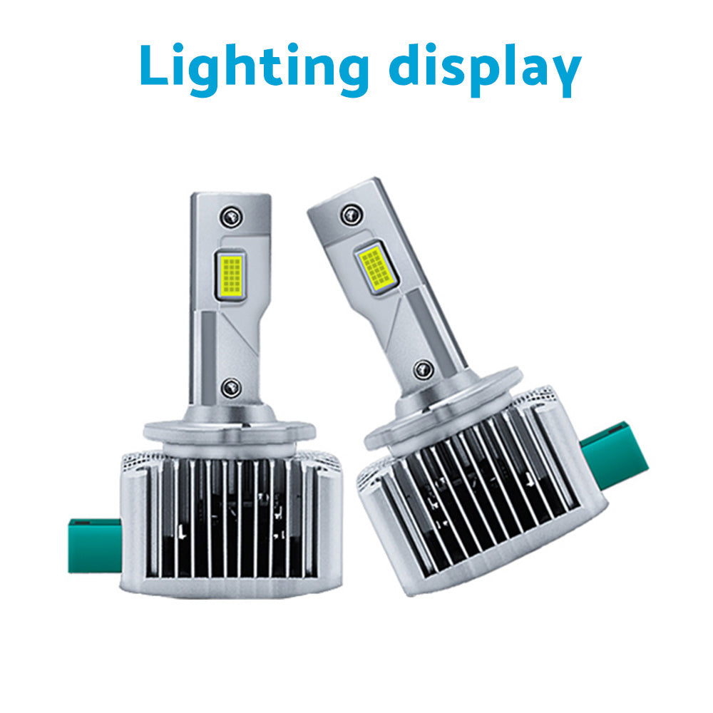 Pair of 6000K For Replace HID Xenon D1S LED Headlight Bulbs Conversion 90W 2pcs