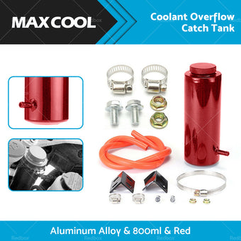 compare product 800ml Red Overflow Catch Tank Radiator Coolant Expansion Tank Bottle Header