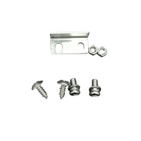 4x Round Flush Pull Slam Hatch Latch Door Lock Suitable For RV / Marine / Boat / Caravan