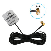 GPS Antenna With SMA Plug Active Aerial Extension Cable Suitable For Car DVD Head Unit Stereos