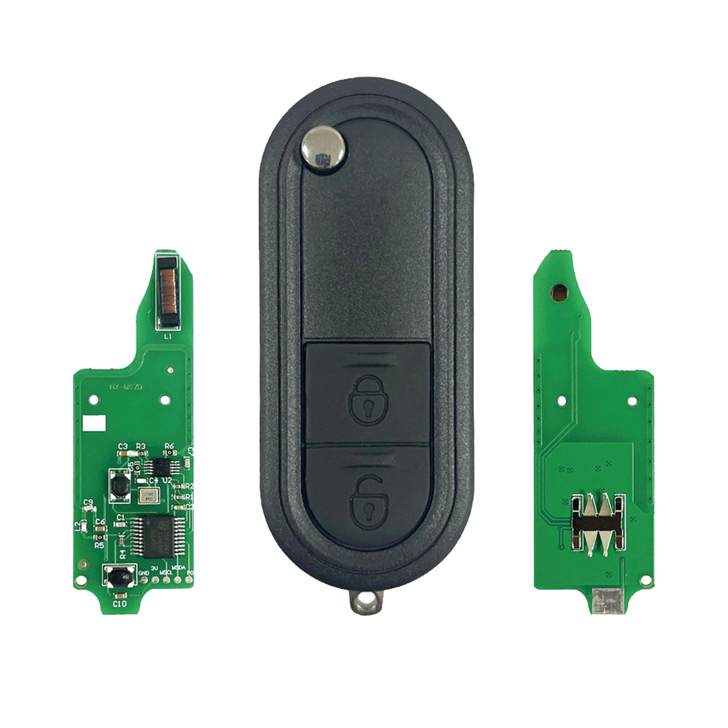 {{ Complete Remote Key Suitable for MG MG3 Hatchback Petrol 1.5L Chip ID46 433Mhz }} - Buy Car Parts Online at {{ Kaka Auto Parts }}.