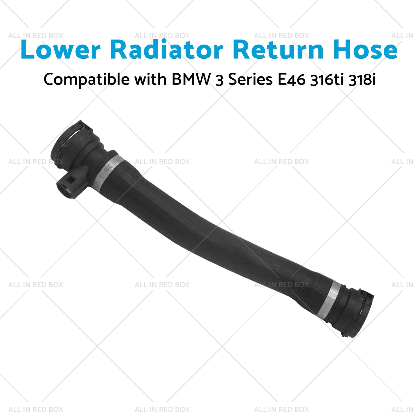 {{ 17127516416 Lower Radiator Return Hose Suitable for BMW 3 Series E46 316ti 318i }} - Buy Car Parts Online at {{ Kaka Auto Parts }}.