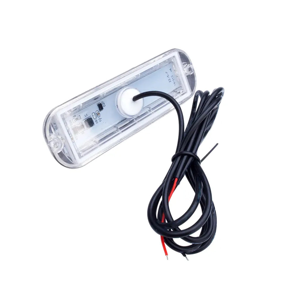 42LED Boat Underwater Light Pair Stainless Steel Suitable For Marine Boat Pontoon Transom