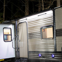 256mm 12V 9 LED Awning Light Touch Switch Strip Bar Caravan Camper Boat Marine