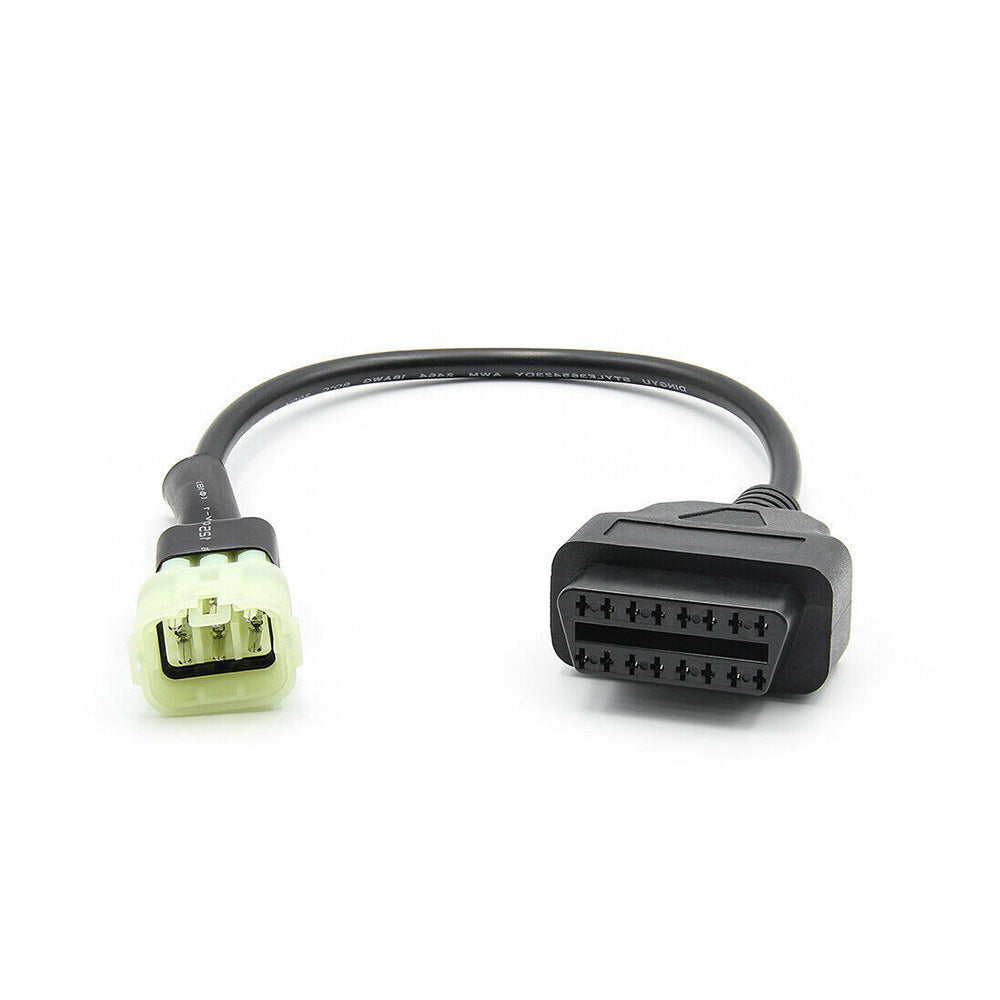 6-Pin OBD Connector Diagnostic Adapter Cable Suitable For Kawasaki Motorcycle