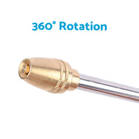 {{ Garden Hose Nozzle Long Pole Foam Water Bottle 360隆茫 Rotating Car Wash Gardening }} - Buy Car Parts Online at {{ Kaka Auto Parts }}.