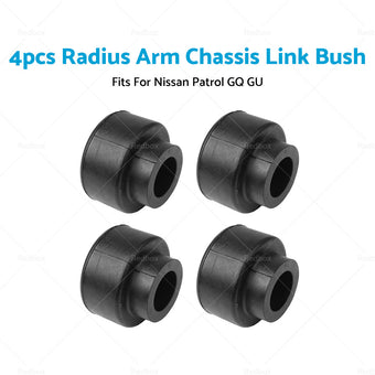 compare product 4x Radius Arm Chassis Link Bushes Suitable For Nissan Patrol GQ Y60 / GU Y61 1988-2016
