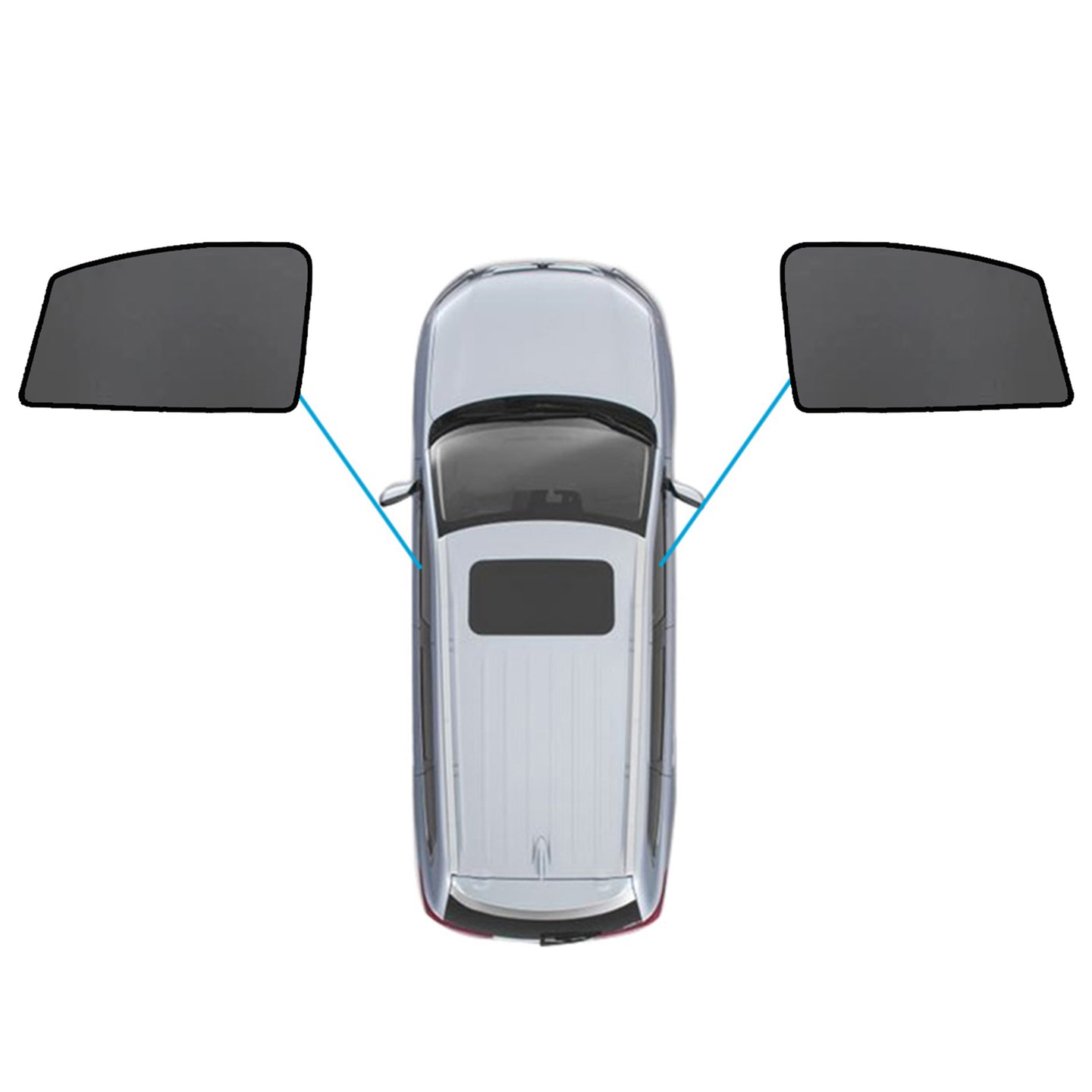 {{ Magnetic Mesh Sun Blind Shade Suitable for Subaru Outback 20-25 On Front / Rear }} - Buy Car Parts Online at {{ Kaka Auto Parts }}.