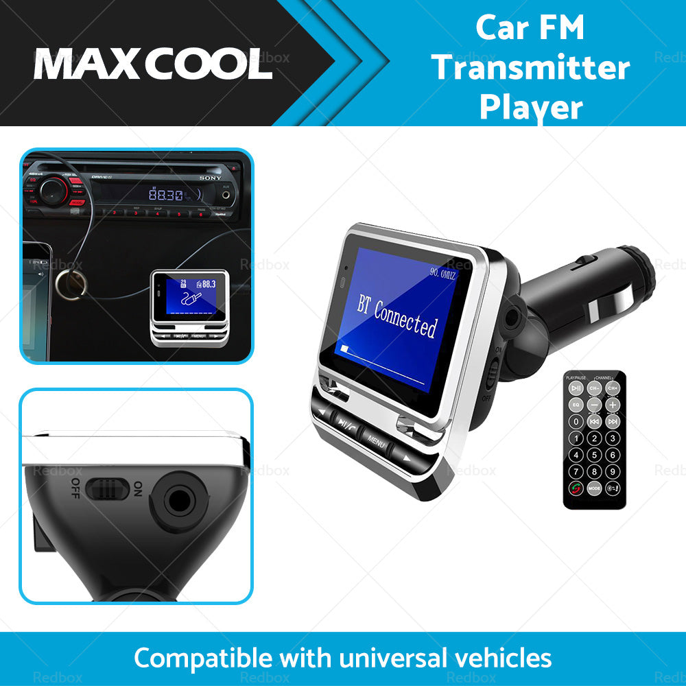 {{ Handsfree Wireless Bluetooth-compatible Car FM Transmitter MP3 Player USB Charge }} - Buy Car Parts Online at {{ Kaka Auto Parts }}.