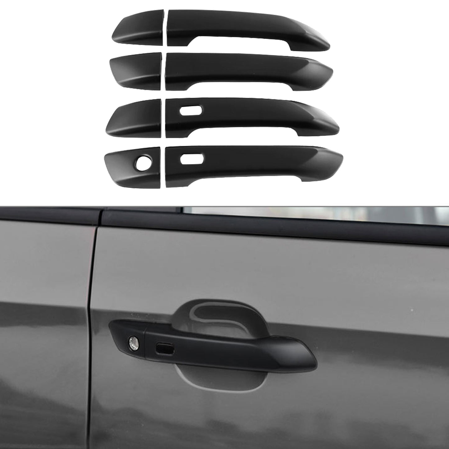 {{ Side Door Handle Cover Trim Suitable for Mazda BT-50 Isuzu D-MAX 2021-2023 }} - Buy Car Parts Online at {{ Kaka Auto Parts }}.