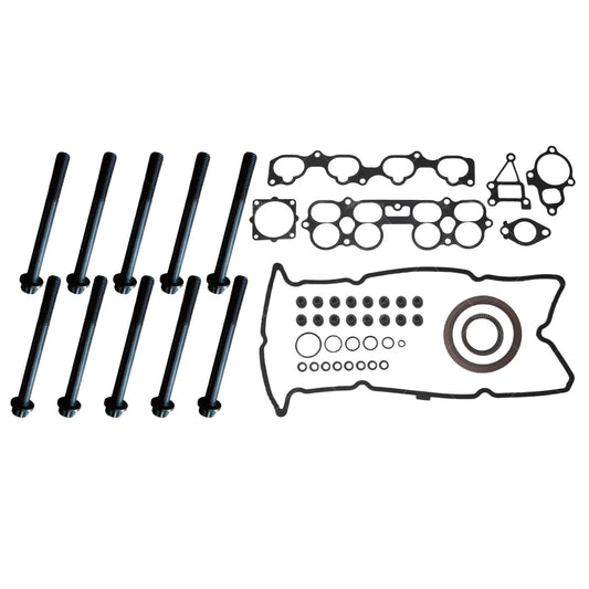 {{ VRS Head Gasket Kit & Bolt Set Suitable for Nissan Xtrail T30 2.5 QR25DE 2001-07 }} - Buy Car Parts Online at {{ Kaka Auto Parts }}.