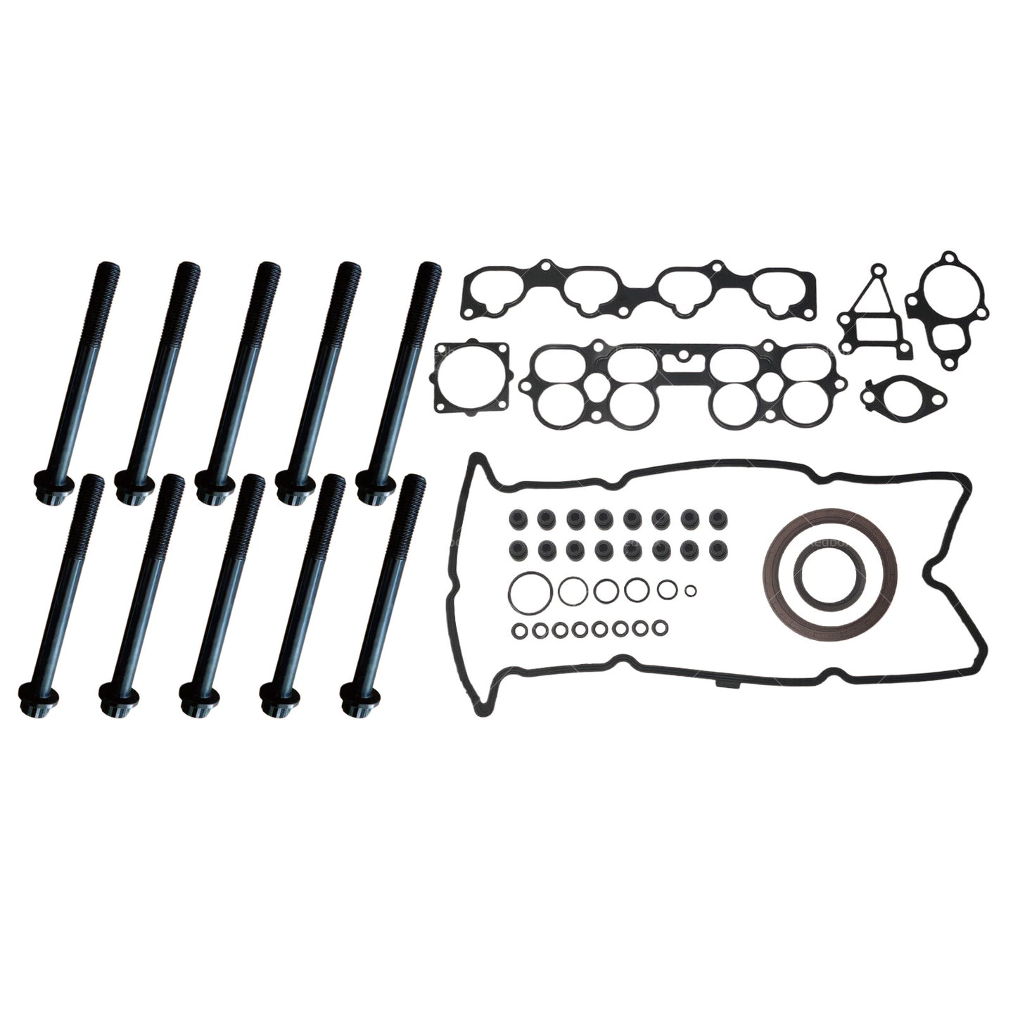 {{ VRS Head Gasket Kit & Bolt Set Suitable for Nissan Xtrail T30 2.5 QR25DE 2001-07 }} - Buy Car Parts Online at {{ Kaka Auto Parts }}.