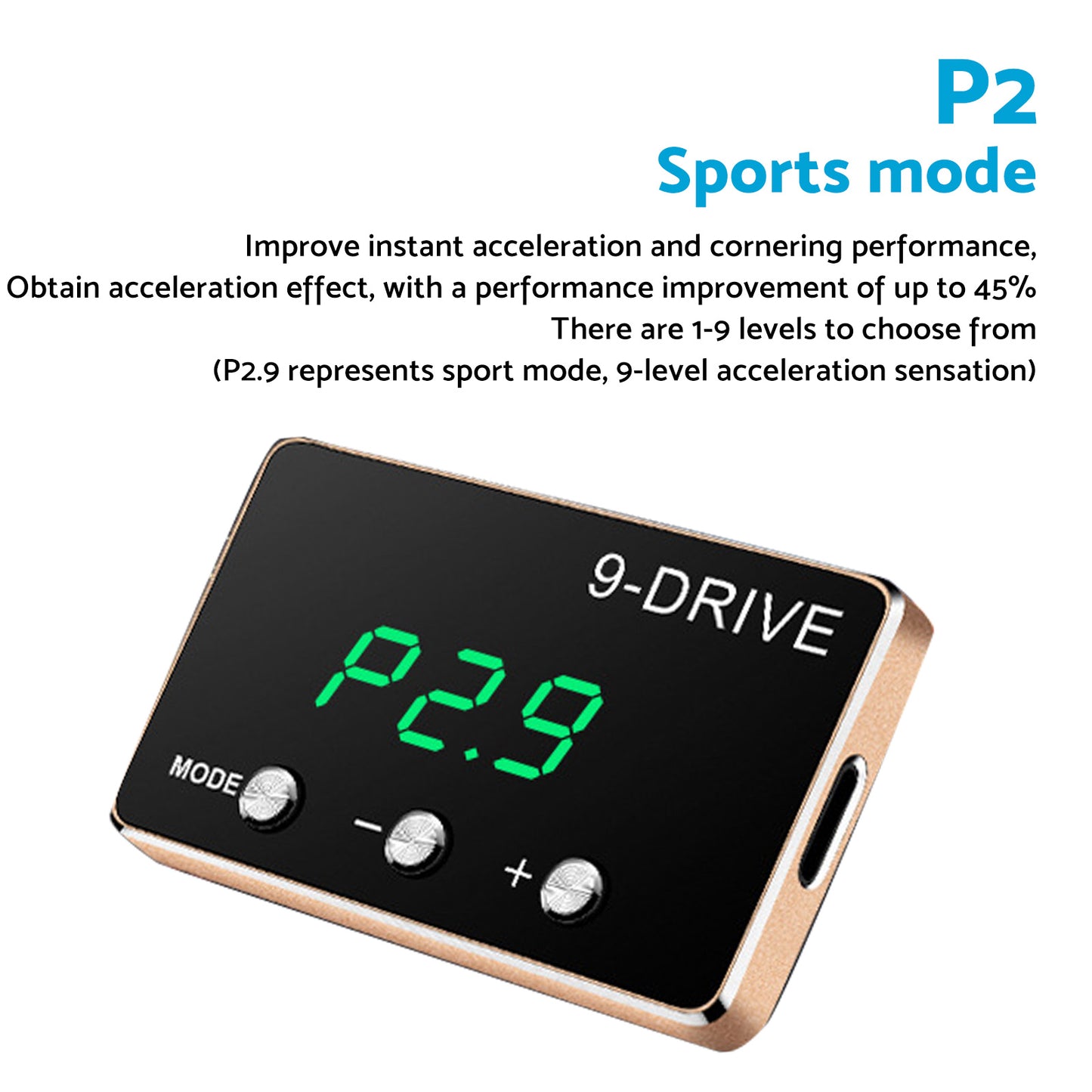 Black EVC Throttle Controller Kit Suitable For Jeep Grand Cherokee WK2 2011-2021