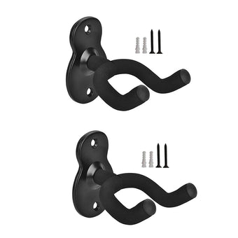 compare product Guitar Hanger Display Wall Mount Holder Hook Rack Bracket Padded Instrument Suitable For All Guitars