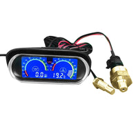 {{ 2-in-1 Digital Truck Car Water Temp Gauge Oil Pressure Meter Voltmeter Display }} - Buy Car Parts Online at {{ Kaka Auto Parts }}.