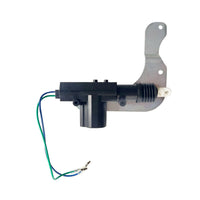 1x Central Locking Handle Whale Tail Lock Power Operated Black Recessed Folding