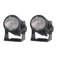 2X LED Motorcycle Headlight Spot Lights Car Driving Fog Lamp Yellow White 12-24V