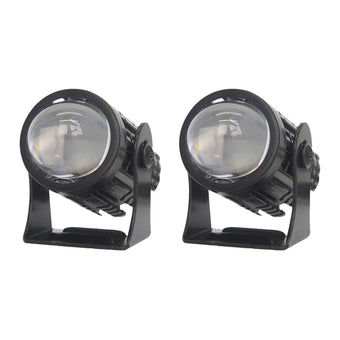 compare product 2X LED Motorcycle Headlight Spot Lights Car Driving Fog Lamp Yellow White 12-24V