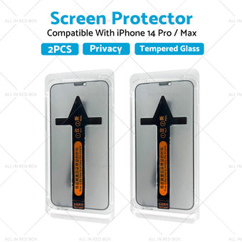 compare product 2PCS Screen Protector Privacy Tempered Glass Suitable For iPhone 14 Pro/ Max