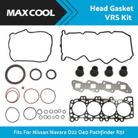 {{ VRS Head Gasket Kit Suitable For Nissan Navara D22 D40 R51 2. 5L YD25 2008-2015 }} - Buy Car Parts Online at {{ Kaka Auto Parts }}.