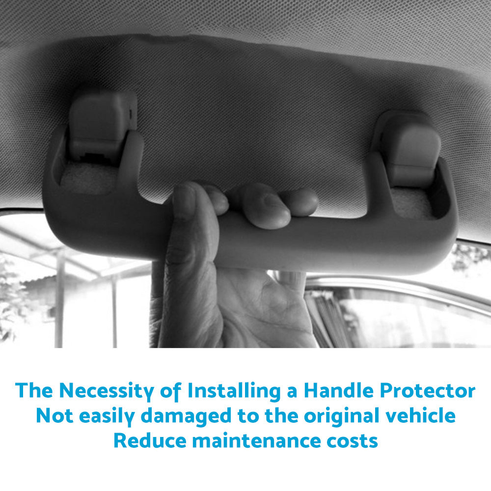 {{ 2pcs Universal Car Accessories Faux Leather Door Handle Cover Soft Car Handle }} - Buy Car Parts Online at {{ Kaka Auto Parts }}.