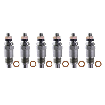 compare product 6PCS Fuel Injectors 093500-1810 23600-48011 Suitable For Toyota 2B B 2J 2H