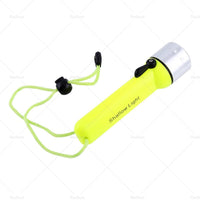 2x Waterproof Bright LED Scuba Diving Underwater Flashlight Torch Light Lamp Suitable For Diving & Outdoor Use