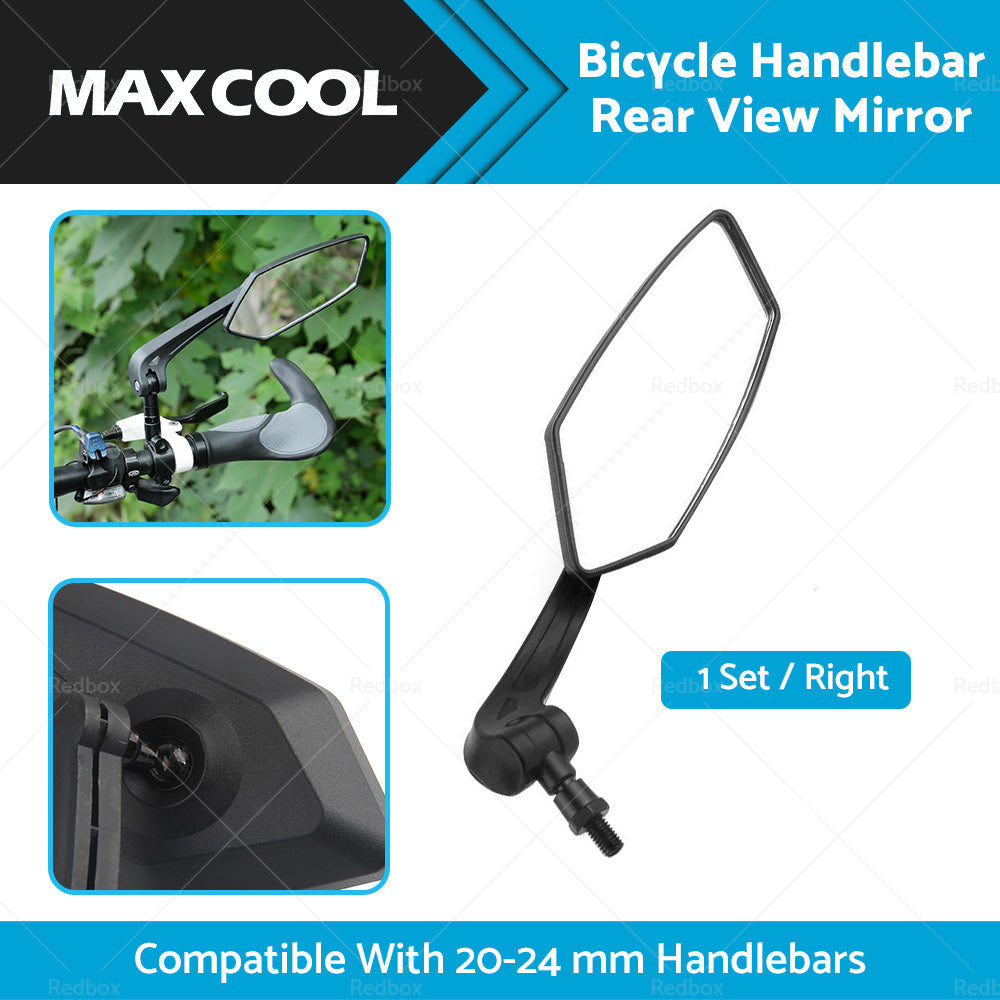 {{ Bicycle Bike Cycle Handlebar Rear View Mirrors Rearview Rectangle Back Mirror }} - Buy Car Parts Online at {{ Kaka Auto Parts }}.