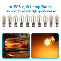 {{ 10PCS E14 Salt Lamp Globe Bulb 15W Light Bulb 230v Refrigerator Oven Replacement }} - Buy Car Parts Online at {{ Kaka Auto Parts }}.