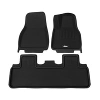 {{ RHD Front & Rear Rubber Floor Mats Set Suitable For Tesla Model Y 2021-2024 }} - Buy Car Parts Online at {{ Kaka Auto Parts }}.