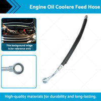 {{ Engine Oil Coolere Feed Hose Suitable For Mitsubishi Pajero 3. 0 Wagon 1991-2000 }} - Buy Car Parts Online at {{ Kaka Auto Parts }}.
