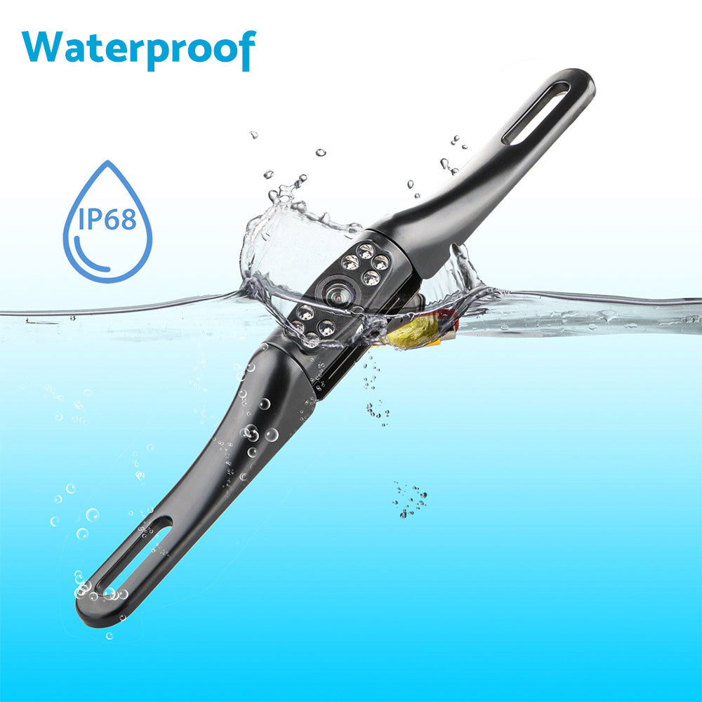 170 Angle Car Rear View Reversing HD Camera Back Up Parking Number Plate Night Vision