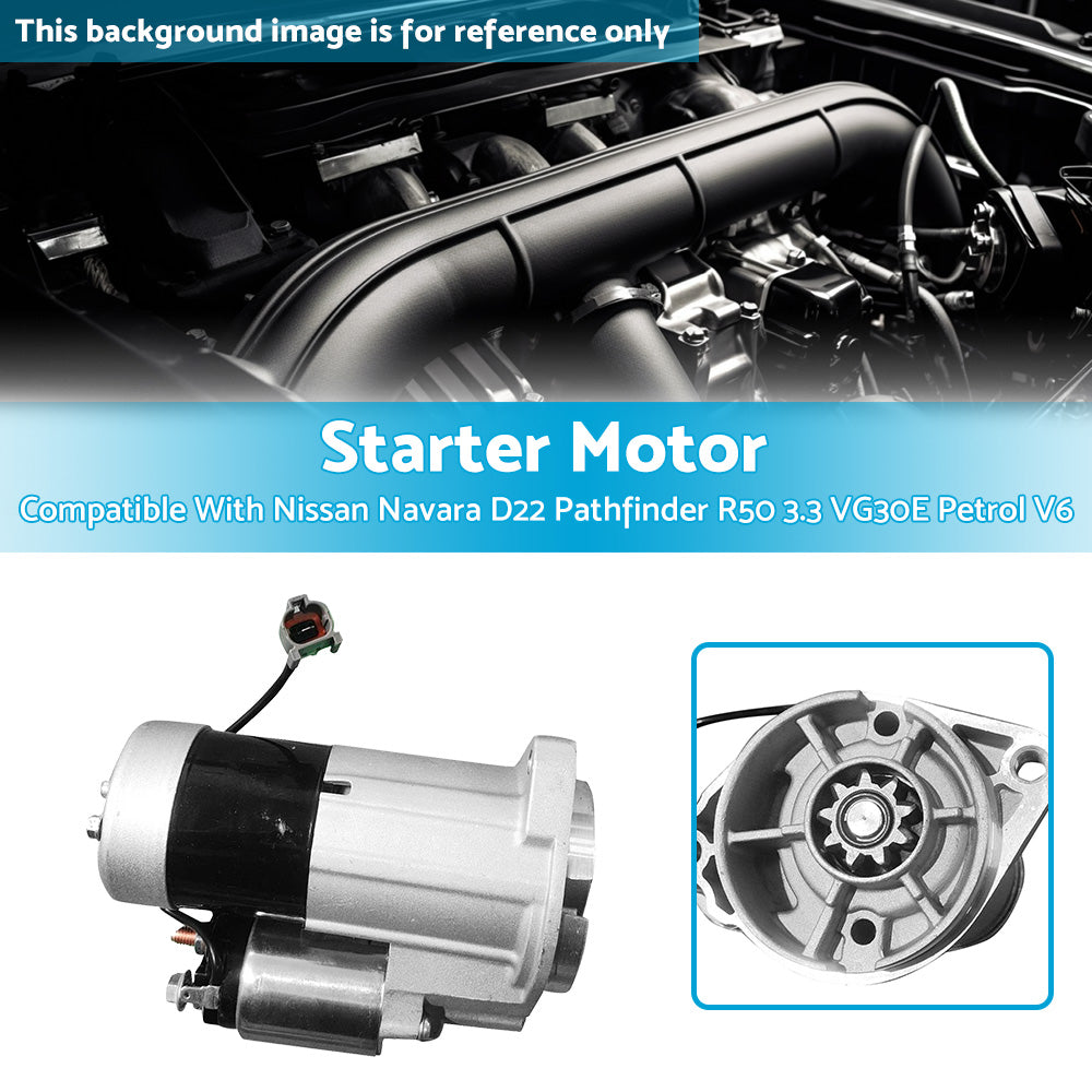 {{ STARTER MOTOR Suitable For NISSAN PATHFINDER R50 VG33E V6 3. 3L PETROL 1995-2005 }} - Buy Car Parts Online at {{ Kaka Auto Parts }}.
