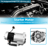 {{ STARTER MOTOR Suitable For NISSAN PATHFINDER R50 VG33E V6 3. 3L PETROL 1995-2005 }} - Buy Car Parts Online at {{ Kaka Auto Parts }}.