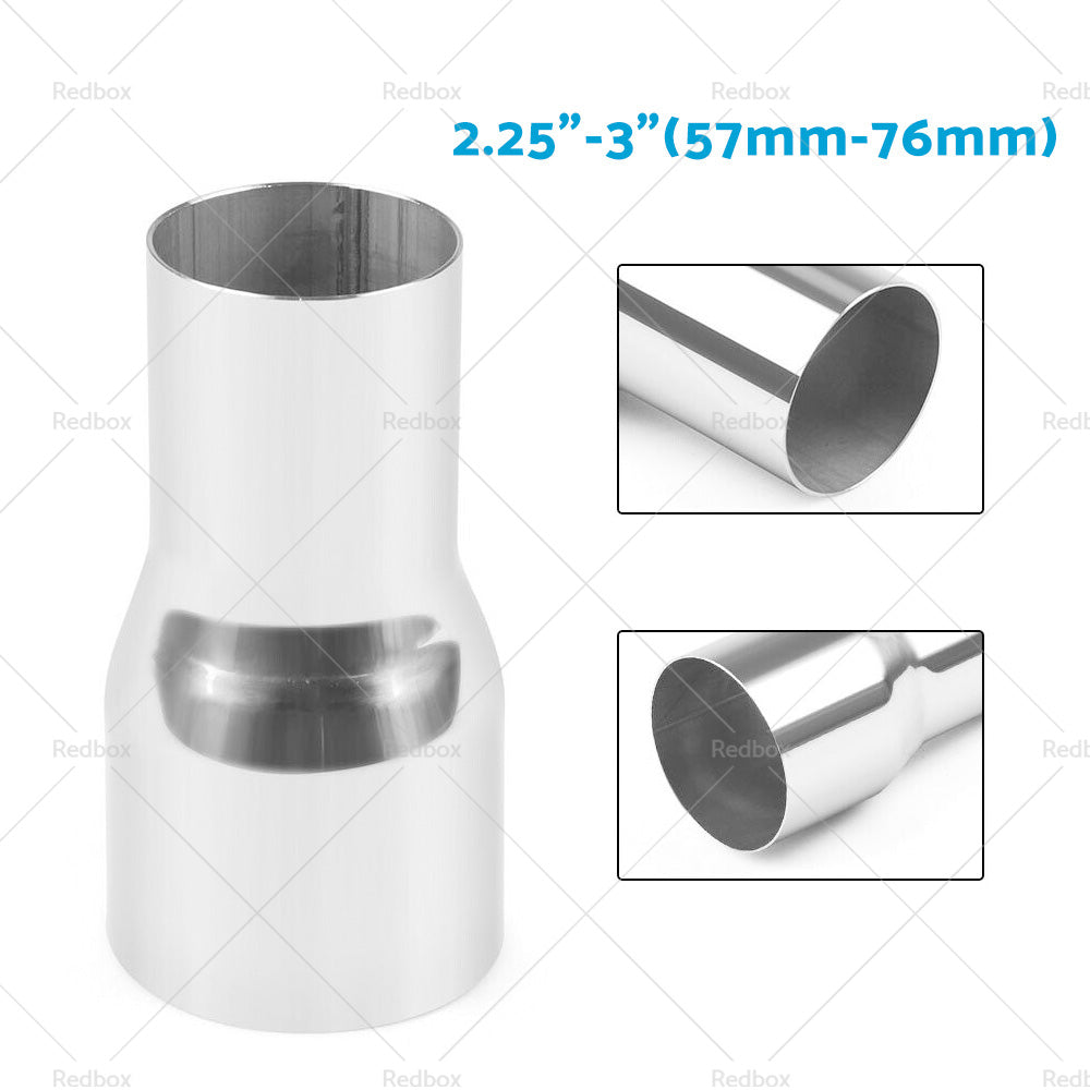 {{ 2  Up To 3  Inch OD Adaptor Steel Exhaust Tube Pipe Adapter Reducer - 2. 25  2. 5  3 }} - Buy Car Parts Online at {{ Kaka Auto Parts }}.