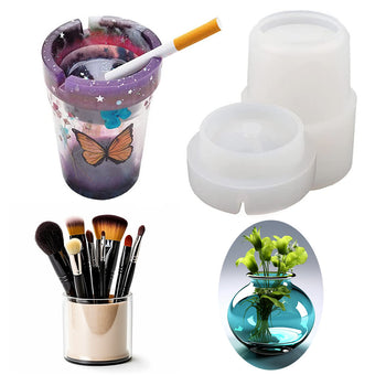 compare product ?Silicone DIY Ashtray Epoxy Resin Mold Handmade Resin Casting DIY Home Decor