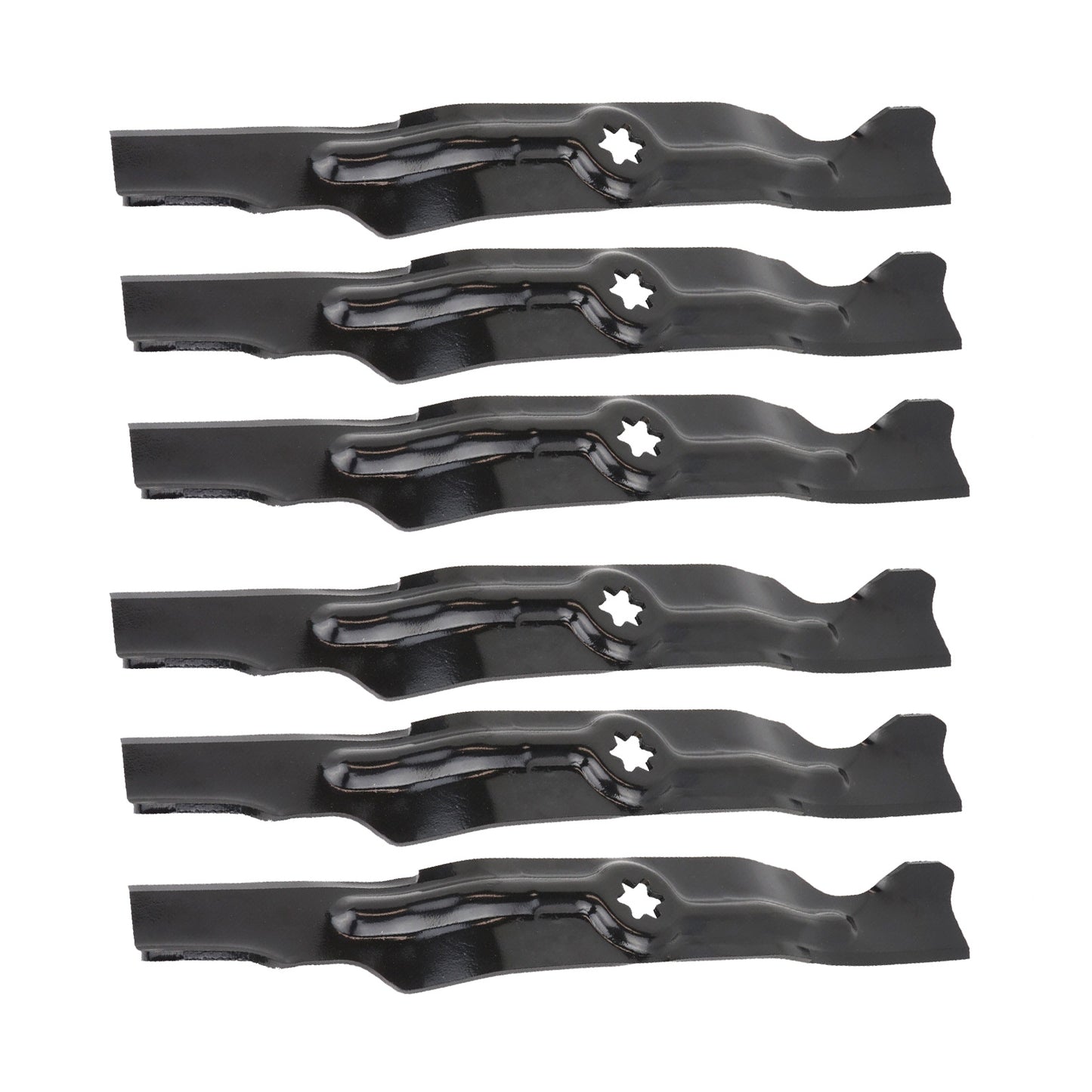 6pcs Blades Suitable 50inch Cub Cadet MTD Ride on Mower 742-04053 942-04053 B
