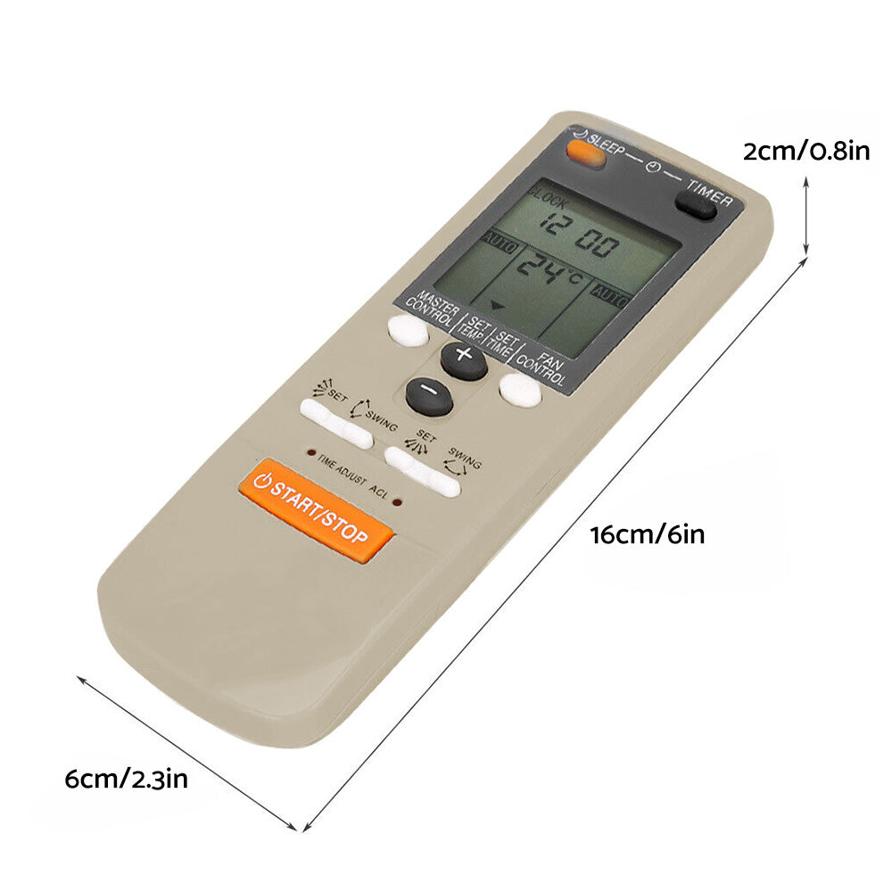 Air Conditioner Remote Control Suitable For Fujitsu AR-JW1 / AR-JW3 / AR-JW11 / AR-HG1 / AR-HG2 / AR-DB1