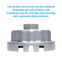 Oil Filter Wrench Cap Suitable For Toyota RAV4 Camry 4Runner Kluger 2.5L-5.7L