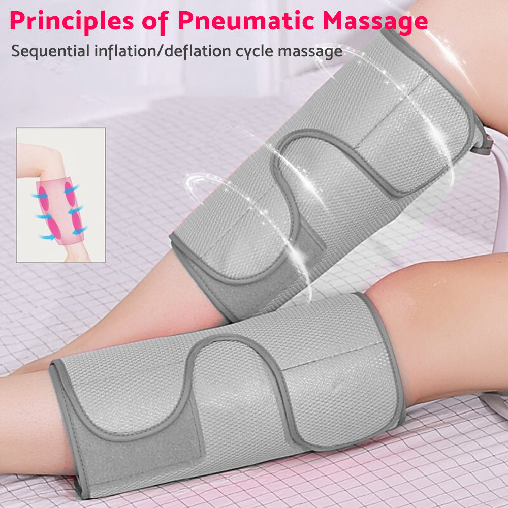 Leg and Foot Massager with Heat Compression Calf Thigh Muscle Relax Wraps