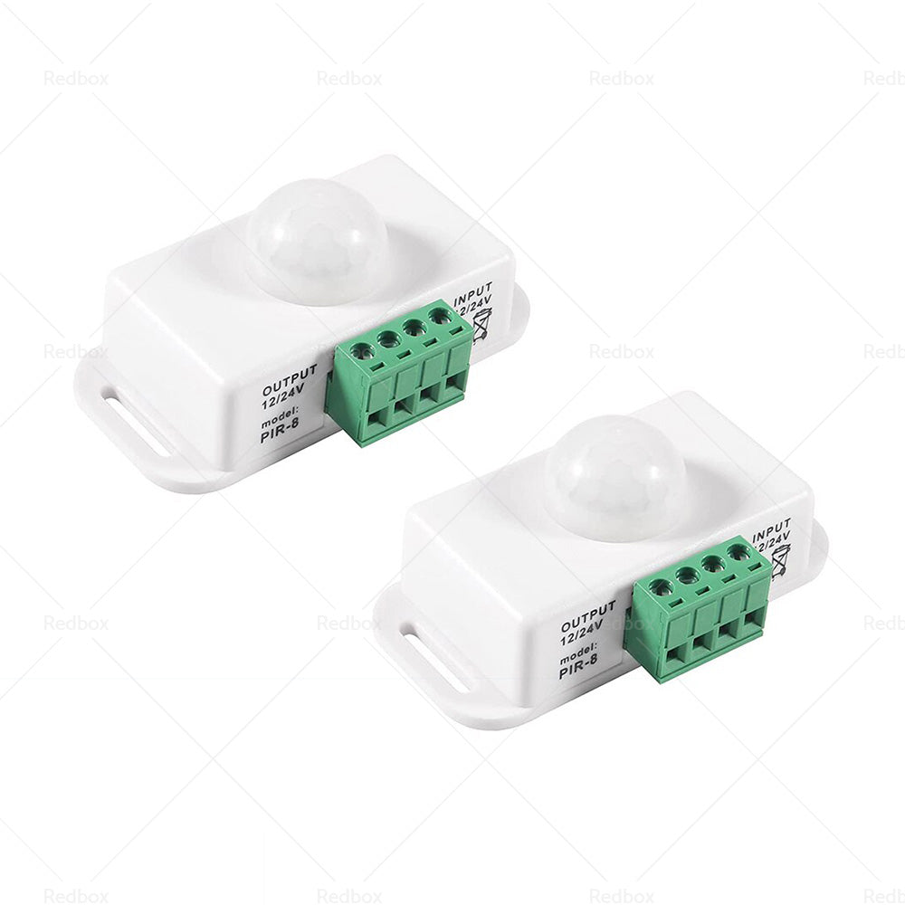 {{ 8m Body Infrared PIR Motion Sensor Switch For LED Light Strip Automatic 12V 24V }} - Buy Car Parts Online at {{ Kaka Auto Parts }}.