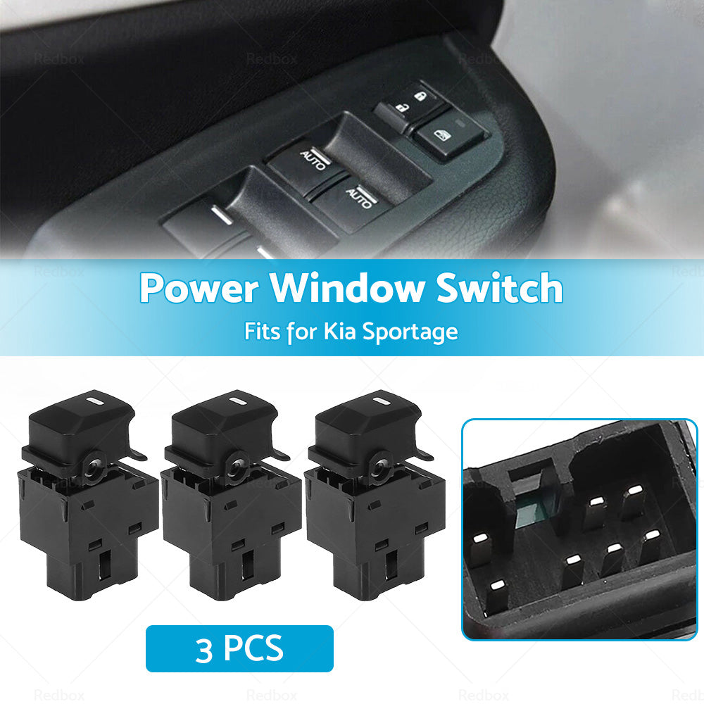 {{ 3x Passenger Side Power Window Switch 93580-3W000 Fit For Kia Sportage 2010-2015 }} - Buy Car Parts Online at {{ Kaka Auto Parts }}.
