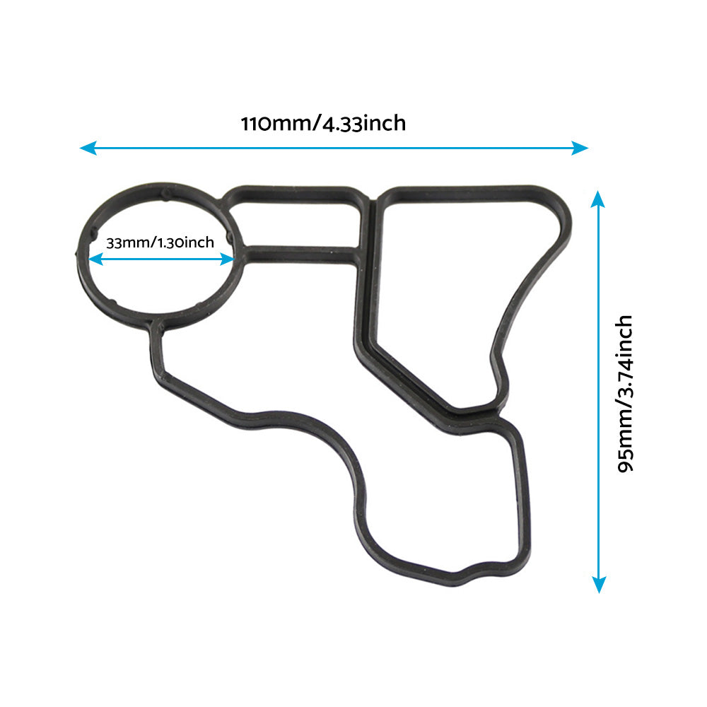 Oil Filter Housing Gasket Kit Suitable For BMW E87 E90 F30 E60 X1 X3 Z4 N52 N52N N53 N54 N20