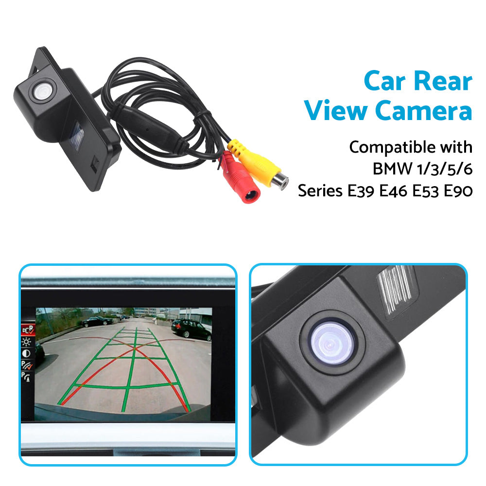 Car CCD Rear View Parking Reverse Camera Suitable For BMW 1, 3 & 5 Series E39, E46, E53, E90