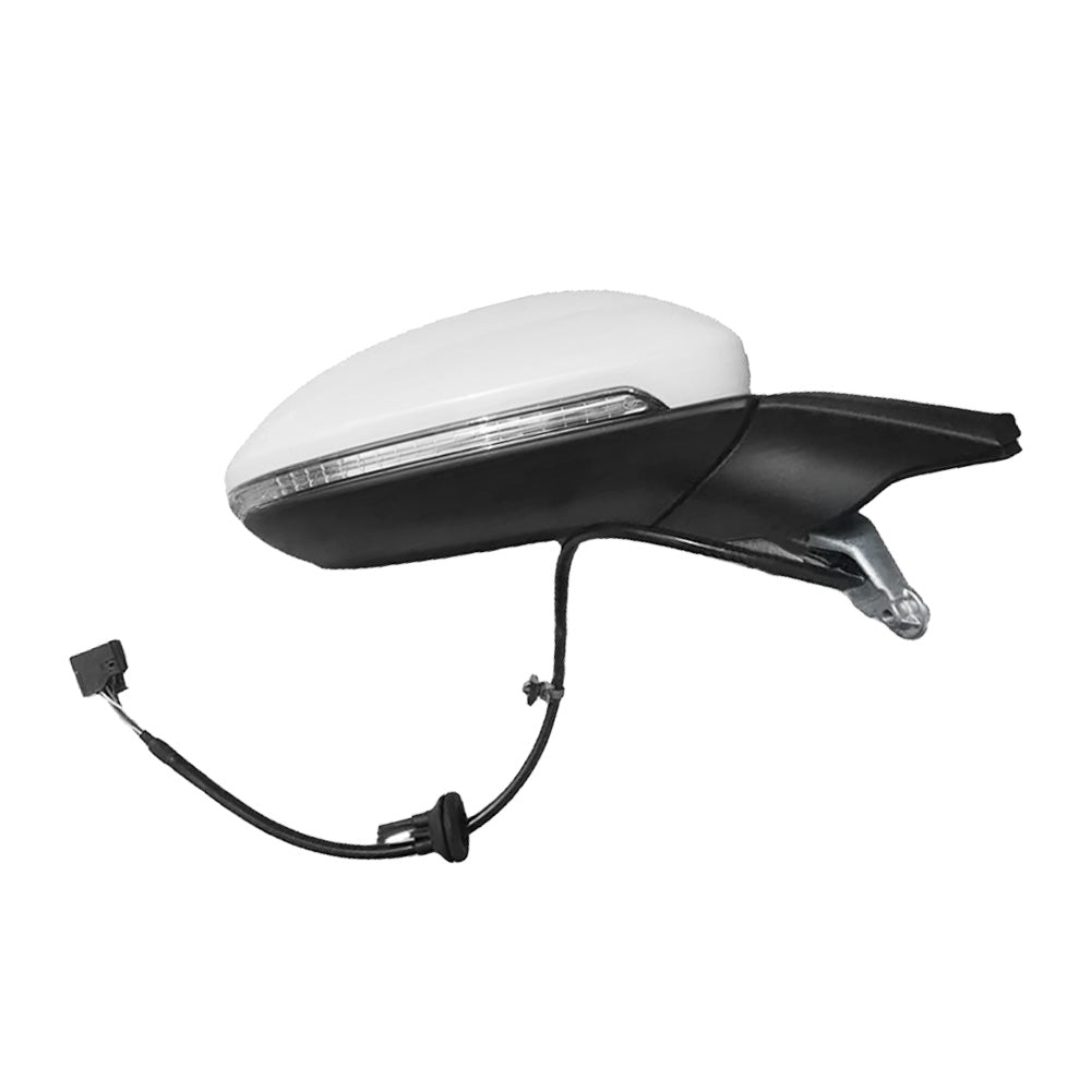 Right Door Mirror With Heated Suitable For VW Golf MK7 2013-2021 Driver Side