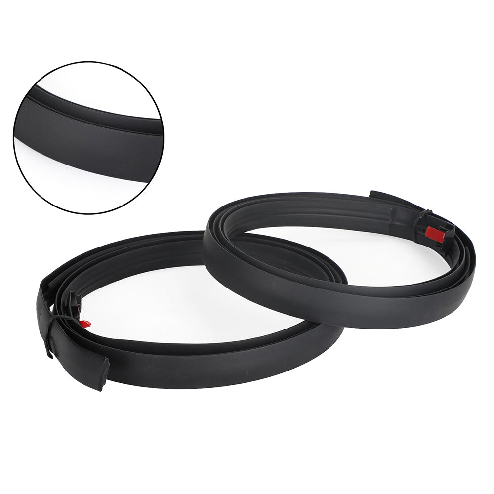 Pair LH & RH Dual Cab Roof Moulding Rubber Strip Suitable For Toyota Hilux 2005-2015