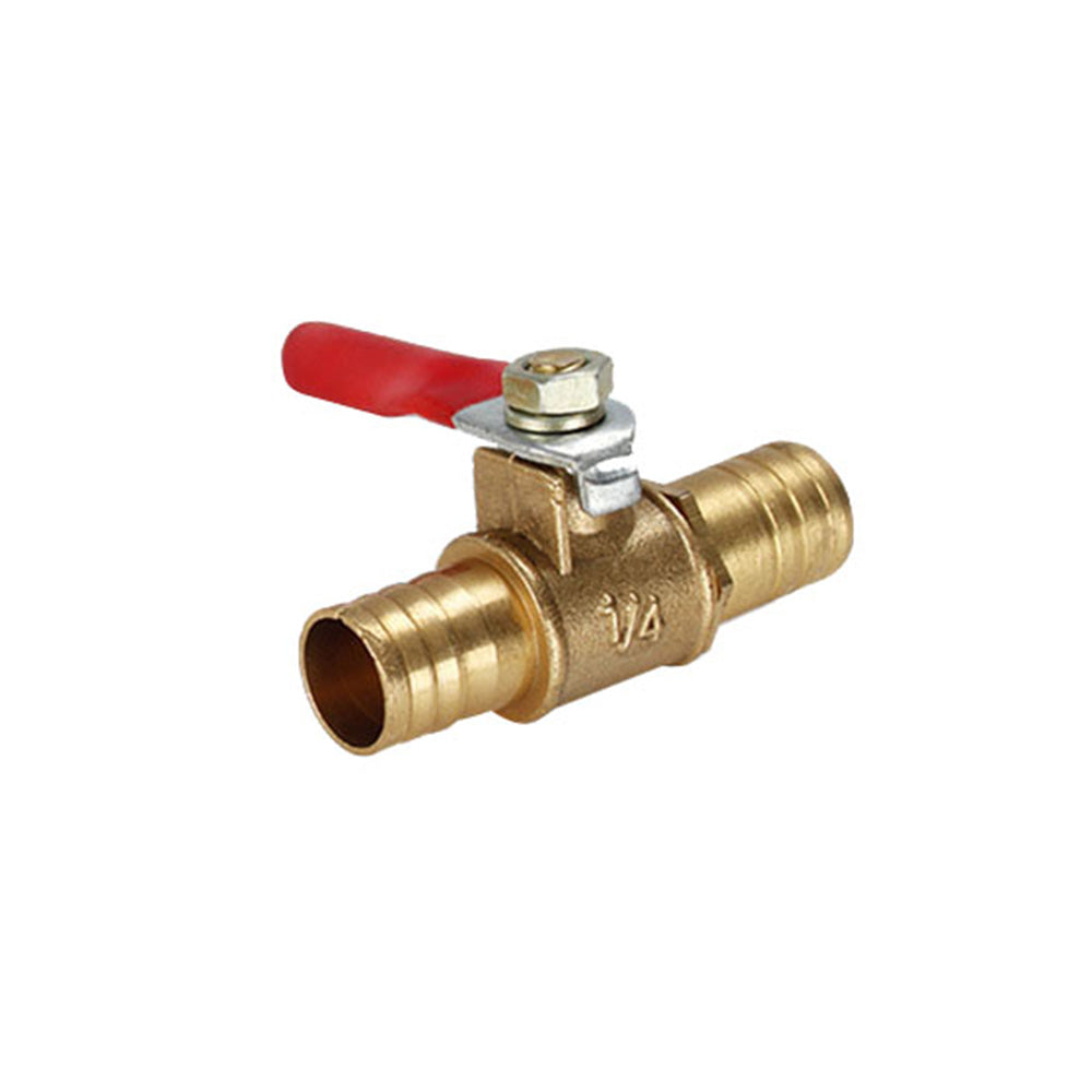 In-Line Fuel Tap Brass 8mm 5/16" Suitable For Motorcycle / Tractor / Quad / Lawn Mower Pump